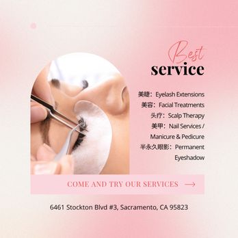Weiwei Beautiful II - Come and try our services - Eyelash Service Near Me - Sacramento, California Weiwei Beautiful II - Come and try our services - Eyelash Service Near Me - Sacramento, California