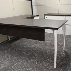Office Furniture Max - Desk, return and credenza for my office.