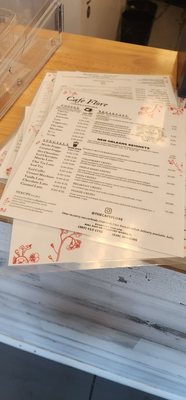 Menu photo 6 Cafe Flore Fort Myers, FL