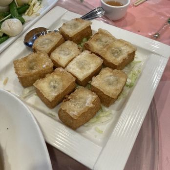 Good Luck Kitchen 粤唯鮮 - Fried stuffed tofu - Cantonese Near Me - Flushing, New York