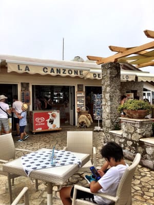 "La Canzone del Cielo" Monte Solaro, Capri by null
