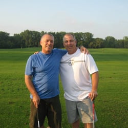 Duck Creek Golf Center - Hitting balls on the range.