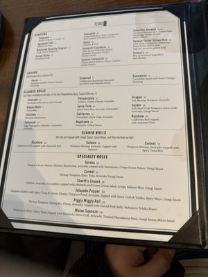Menu photo 6 Toro Carmel, CA