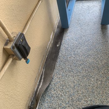 WaveMax Laundry - Dirty floor and Baseboards have fallen off and not repaired. It wasn't like this before. - Laundromat Near Me - Tustin, California WaveMax Laundry - Dirty floor and Baseboards have fallen off and not repaired. It wasn't like this before. - Laundromat Near Me - Tustin, California