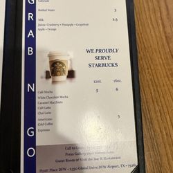 The Placery - Menu Drinks 2