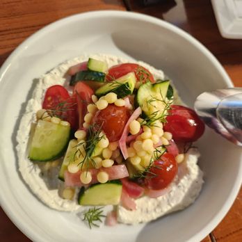 13 Gypsies - Tomato and cucumber salad highly recommend! - Spanish Near Me - Jacksonville, Florida
