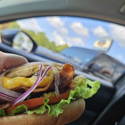 Doreck's Meat Market - Bacon cheeseburger