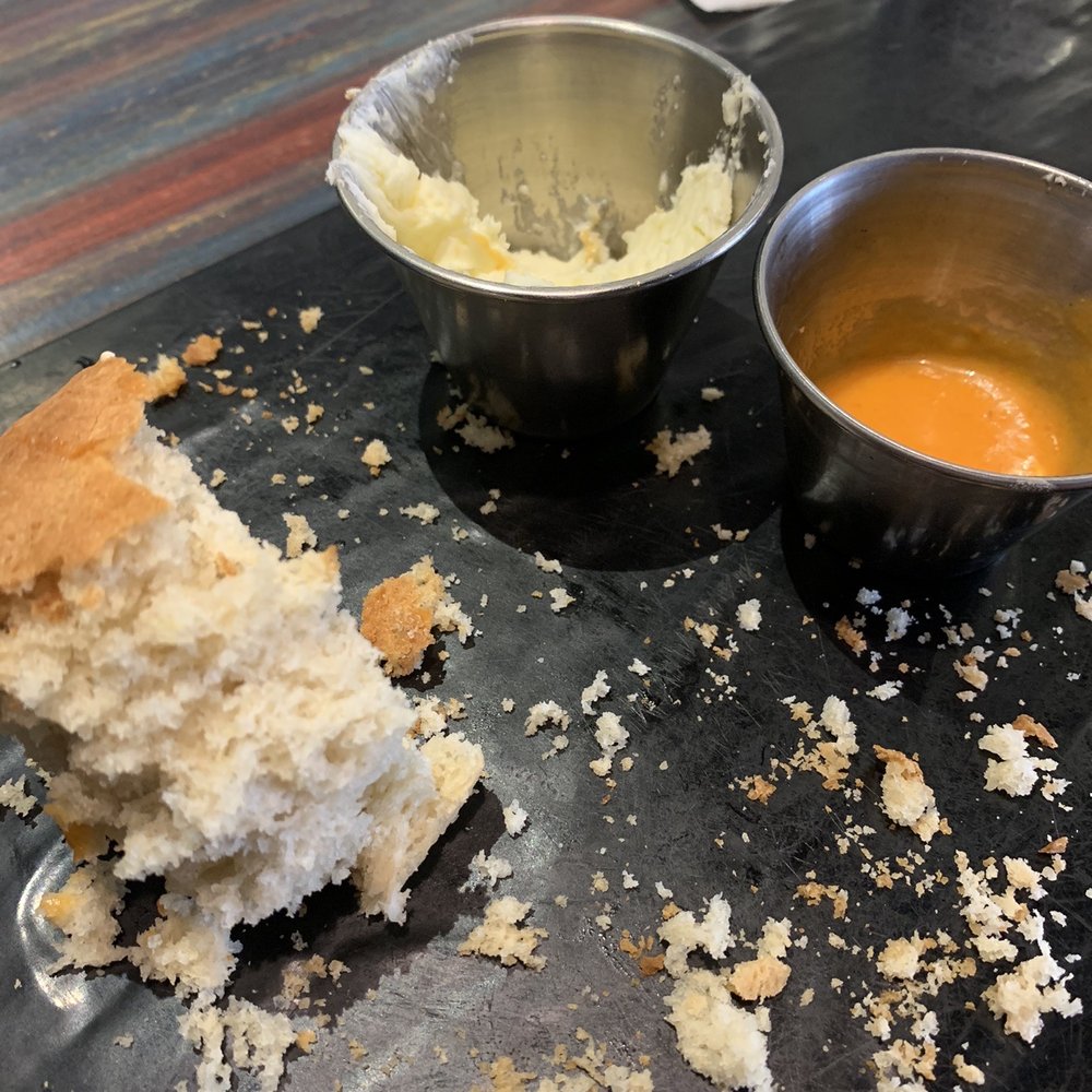 Sisserou's Caribbean Restaurant & Catering - Bread with some awesome sauce. - Caribbean Near Me - Tulsa, Oklahoma Sisserou's Caribbean Restaurant & Catering - Bread with some awesome sauce. - Caribbean Near Me - Tulsa, Oklahoma