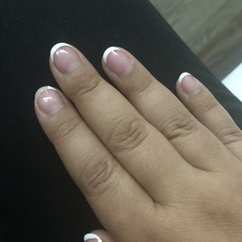 Linda's Nails - Chipped nail polish one day after. - Nail Salons Near Me - Truckee, California Linda's Nails - Chipped nail polish one day after. - Nail Salons Near Me - Truckee, California