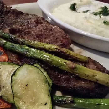 The Beach - Rib eye w garlic mash potatoes - American Near Me - Riverside, California The Beach - Rib eye w garlic mash potatoes - American Near Me - Riverside, California