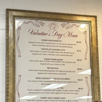 Jasmine Jo - Valentine's Day Menu (2026) - Coffee & Tea Near Me - Tempe, Arizona