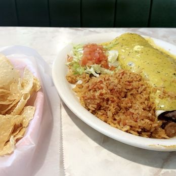 Chuy's - Steak burrito with boom boom sauce! - Mexican Near Me - San Antonio, Texas