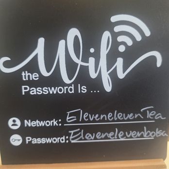 Eleven Eleven - Wifi (as of 08/12/2026) - Coffee & Tea Near Me - Westminster, California Eleven Eleven - Wifi (as of 08/12/2026) - Coffee & Tea Near Me - Westminster, California