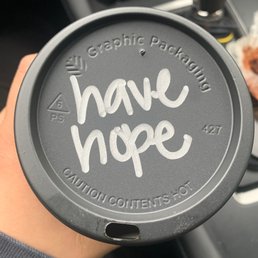 Writing on lid Writing on lid