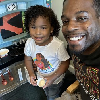 Kids Dental World - Dad visiting his daughters Cafe and Brunch at her Dentist - Pediatric Dentists Near Me - Antioch, California Kids Dental World - Dad visiting his daughters Cafe and Brunch at her Dentist - Pediatric Dentists Near Me - Antioch, California