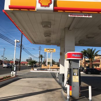 Shell Gas Station - Gas Stations Near Me - Fontana, California