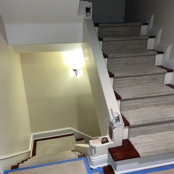 Contour Stairs - During the renovation - General Contractors Near Me