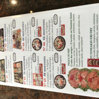 Sushi Naniyori - a menu for a sushi restaurant - Sushi Bars Near Me - Montreal, Quebec Sushi Naniyori - a menu for a sushi restaurant - Sushi Bars Near Me - Montreal, Quebec