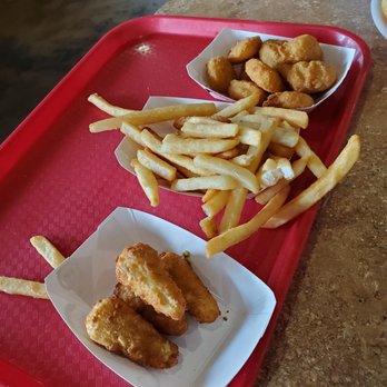 Chicken Express - Jalapeno  peppers and corn nuggets - Chicken Wings Near Me - Corpus Christi, Texas