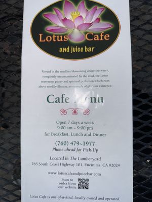 Lotus Cafe & Juice Bar by null