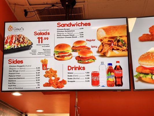 Menu photo 3 Shahs Halal Food Irving, TX
