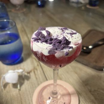 Hau Tree - The ube drink - Seafood Near Me - Honolulu, Hawaii