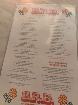 Menu photo 1 Everson Royce Bar Los Angeles, CA