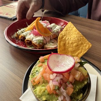Fuego - The Taquitos de Pollo and fresh guacamole. - New Mexican Cuisine Near Me - Falmouth, Maine Fuego - The Taquitos de Pollo and fresh guacamole. - New Mexican Cuisine Near Me - Falmouth, Maine
