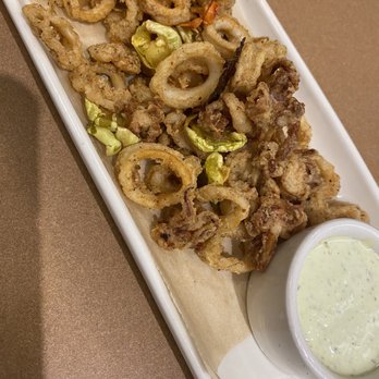 Bazille at Nordstrom - Crisp Calamari - New American Near Me - Tampa, Florida
