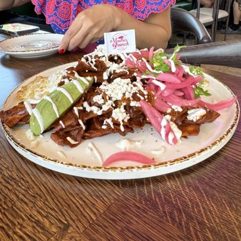 Madres Brunch - Amazing Chilaquiles authentic Mexican Food . Our server Ana amazing highly recommended it . - Breakfast & Brunch Near Me - Placentia, California