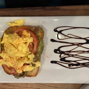 Staks Pancake Kitchen - Memphis - Avocado Toast with Scrambled Eggs - American Near Me - Memphis, Tennessee Staks Pancake Kitchen - Memphis - Avocado Toast with Scrambled Eggs - American Near Me - Memphis, Tennessee