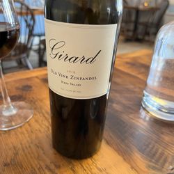 The Coplin Dinner House - The Girard Zin is maybe the best value on the wine list. This was an exceptional wine from Napa