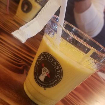 Naan-Tastic - Yogurt fruit smoothie. Very tasty and complimentary flavors against your bowl of choice - Indian Near Me - Amherst, New York Naan-Tastic - Yogurt fruit smoothie. Very tasty and complimentary flavors against your bowl of choice - Indian Near Me - Amherst, New York