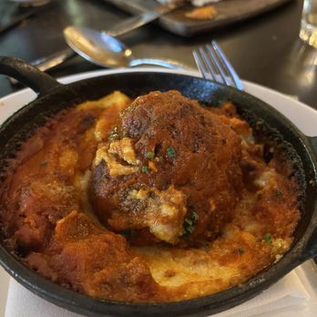 The Bellevue Chicago - Meatball - San Marzano - Cheesy Polenta - New American Near Me - Chicago, Illinois The Bellevue Chicago - Meatball - San Marzano - Cheesy Polenta - New American Near Me - Chicago, Illinois