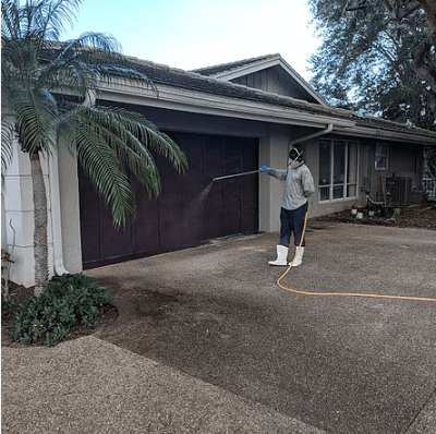 Slide of Zero Pressure Roof Cleaning