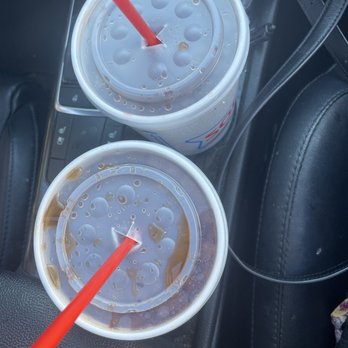 Sonic Drive-In - 2 large diet cherry diet Colas - Fast Food Near Me - Modesto, California