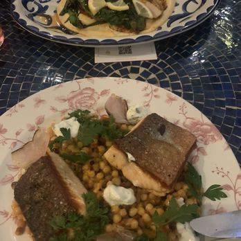 Paradiso - Salmon and Moroccan chicken entrees - Bars Near Me - Dallas, Texas Paradiso - Salmon and Moroccan chicken entrees - Bars Near Me - Dallas, Texas