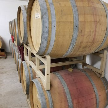 Casa Larga Vineyards - Wine barrels from Casa larga private tour. - Wineries Near Me - Fairport, New York