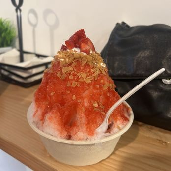 Gori & Co - Strawberry cream - Shaved Ice Near Me - Boston, Massachusetts Gori & Co - Strawberry cream - Shaved Ice Near Me - Boston, Massachusetts