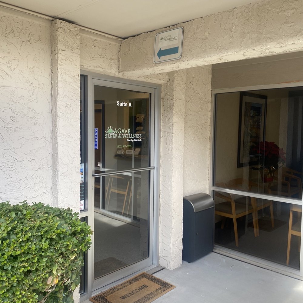 Agave Sleep & Wellness - The entrance is to the left - Sleep Specialists Near Me - Phoenix, Arizona Agave Sleep & Wellness - The entrance is to the left - Sleep Specialists Near Me - Phoenix, Arizona