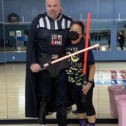 Awesome class this morning with Jason/AKA Lord Vader!! Awesome class this morning with Jason/AKA Lord Vader!!