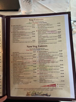 Menu photo 3 Bawarchi Grill & Spirits Apex, NC