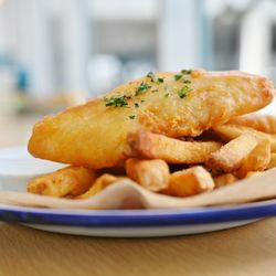 Brown Bag Seafood - Fish and chips