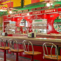 Main Street Ice Cream Station - Ice cream soda fountain lovingly restored.