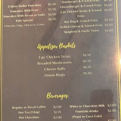 Arianna's Kitchen - Menu - Page 4, current as of April 2024