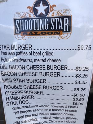 Menu photo 5 Shooting Star Saloon Huntsville, UT Menu photo 5 Shooting Star Saloon Huntsville, UT