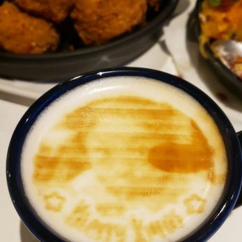 Nerdvana - Latte with toffee - New American Near Me - Frisco, Texas Nerdvana - Latte with toffee - New American Near Me - Frisco, Texas