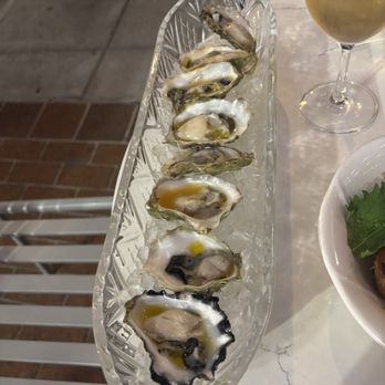 Goodtime Bar - oysters with passion fruit and basil oil - Wine Bars Near Me - San Jose, California