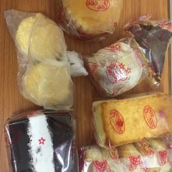 Gee Cee Bakeshop - A sample of my treasures. Would definitely recommend the egg pie and hopia.