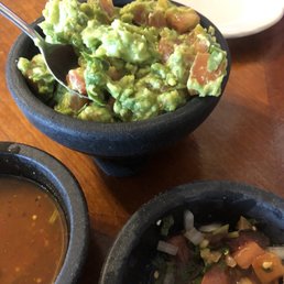 Guacamole was so delicious.